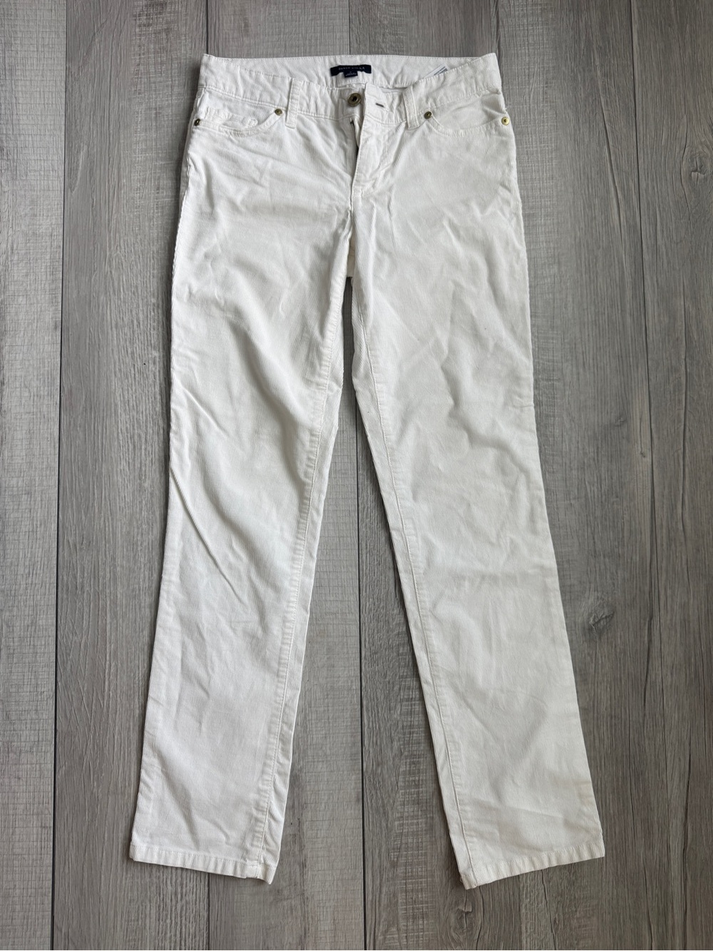 Tommy Hilfiger White Women’s Straight-Leg Jeans